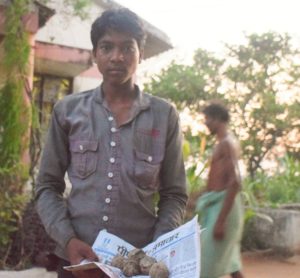 17-year-old Nares at Vigyaan Ashram in Madhya Pradesh